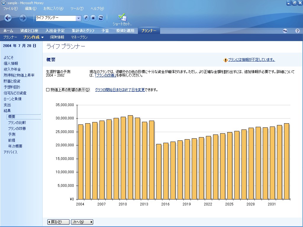 Japanese Screenshot for Microsoft Money