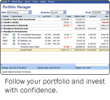 Follow your portfolio and invest with confidence